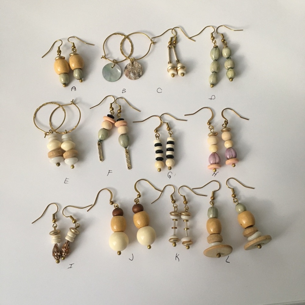 ASSORTED EARRINGS A - L - Picture 8 of 9